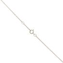 9ct Yellow Gold 0.15ct Brilliant Cut Lab Grown Diamond Cluster Pendant and Chain 16"