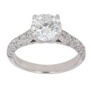 18ct White Gold 1.50ct Brilliant Cut Diamond Solitaire Ring
