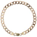 9ct Yellow Gold Curb Bracelet 8"