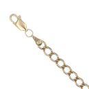 9ct Yellow Gold Curb Bracelet 7.5"