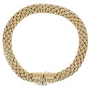 18ct Yellow and White Gold Fancy Bracelet 6.5"