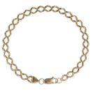 9ct Yellow Gold Curb Bracelet 8.5"