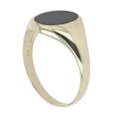 9ct Yellow Gold Onyx Signet Ring