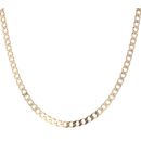 9ct Yellow Gold Curb Chain 16"