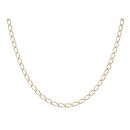 9ct Yellow Gold Curb Chain 24"