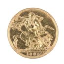 1894 Victoria Old Head UK Full Sovereign Coin