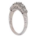 14ct White Gold 0.69ct Brilliant Cut Diamond Five Stone Ring