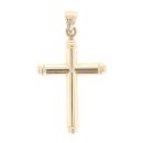 9ct Yellow Gold Cross Pendant