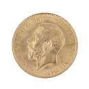 1914 George V Half Sovereign Coin