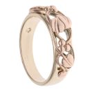 9ct Yellow And Rose Gold Tree Of Life Clogau Ring