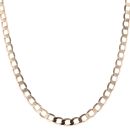 9ct Yellow Gold Curb Chain 20"