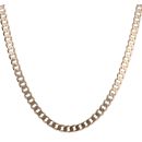 9ct Yellow Gold Curb Chain 22"