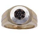 14ct Yellow Gold Sapphire Signet Ring
