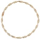 9ct Yellow Gold Twist Bangle