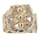 9ct Yellow Gold Horseshoe Ring