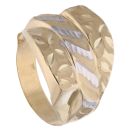 14ct Yellow And White Gold Ring