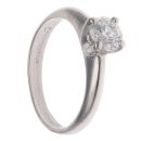 18ct White Gold 0.60ct Brilliant Cut Diamond Solitaire Ring
