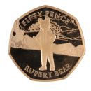 2020 Rupert Bear Fifty Pence Coin Isle Of Man Boxed