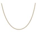 9ct Yellow Gold Curb Chain 18"