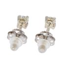 9ct White Gold 0.24cts Diamond Stud Earrings by Anya Belle