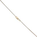 14ct Yellow Gold 0.04ct Brilliant Cut Diamond and Ruby Pendant and Chain 18"