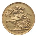 1913 George V Large Head UK Full Sovereign Coin