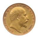 1909 Edward VII Large Head UK Half Sovereign Coin