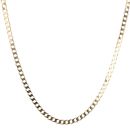 9ct Yellow Gold Curb Chain 22"