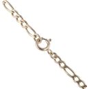 9ct Yellow Gold Figaro Chain 20"
