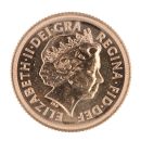 2013 Elizabeth II Fourth Portrait UK Full Sovereign Coin