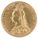 1892 Victoria Jubliee Head Australia Full Sovereign Coin
