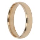 9ct Yellow Gold Wedding Band 4mm