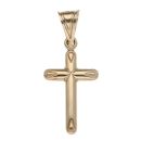 9ct Yellow Gold Cross Pendant