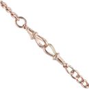 9ct Rose Gold Albert T-Bar Chain 18"