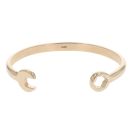 9ct Yellow Gold Torque Spanner Bangle