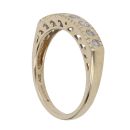 9ct Yellow Gold 0.20ct Brilliant Cut Diamond Half Eternity Ring