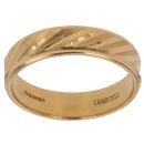 22ct Yellow Gold Slash Cut Wedding Band