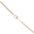 9ct Yellow Gold Beaded Chain 18"