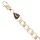 9ct Yellow Gold Curb Bracelet 7.5"
