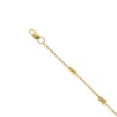 22ct Yellow Gold Bead Fancy Bracelet 7"