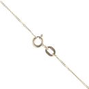 18ct Yellow Gold 0.30ct Baguette Cut Diamond and Emerald Cluster Pendant and Chain 18"