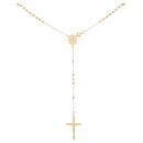 9ct Yellow Gold Childrens Rosary Beads 16"