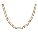 9ct Yellow Gold Curb Chain 20"