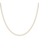 9ct Yellow Gold Curb Chain 22"