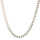 9ct Yellow Gold Curb Chain 24"