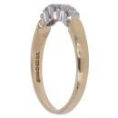 18ct Yellow Gold 0.25ct Brilliant Cut Diamond Five Stone Ring