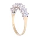 14ct Yellow Gold Cubic Zirconia Dress Ring