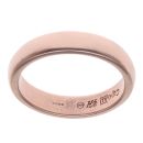 9ct Rose Gold Wedding Clogau Cariad Band 4mm