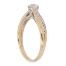 18ct Yellow Gold 0.50ct Brilliant Cut Diamond Solitaire Ring
