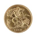 1910 Edward VII Large Head Australia Half Sovereign Coin